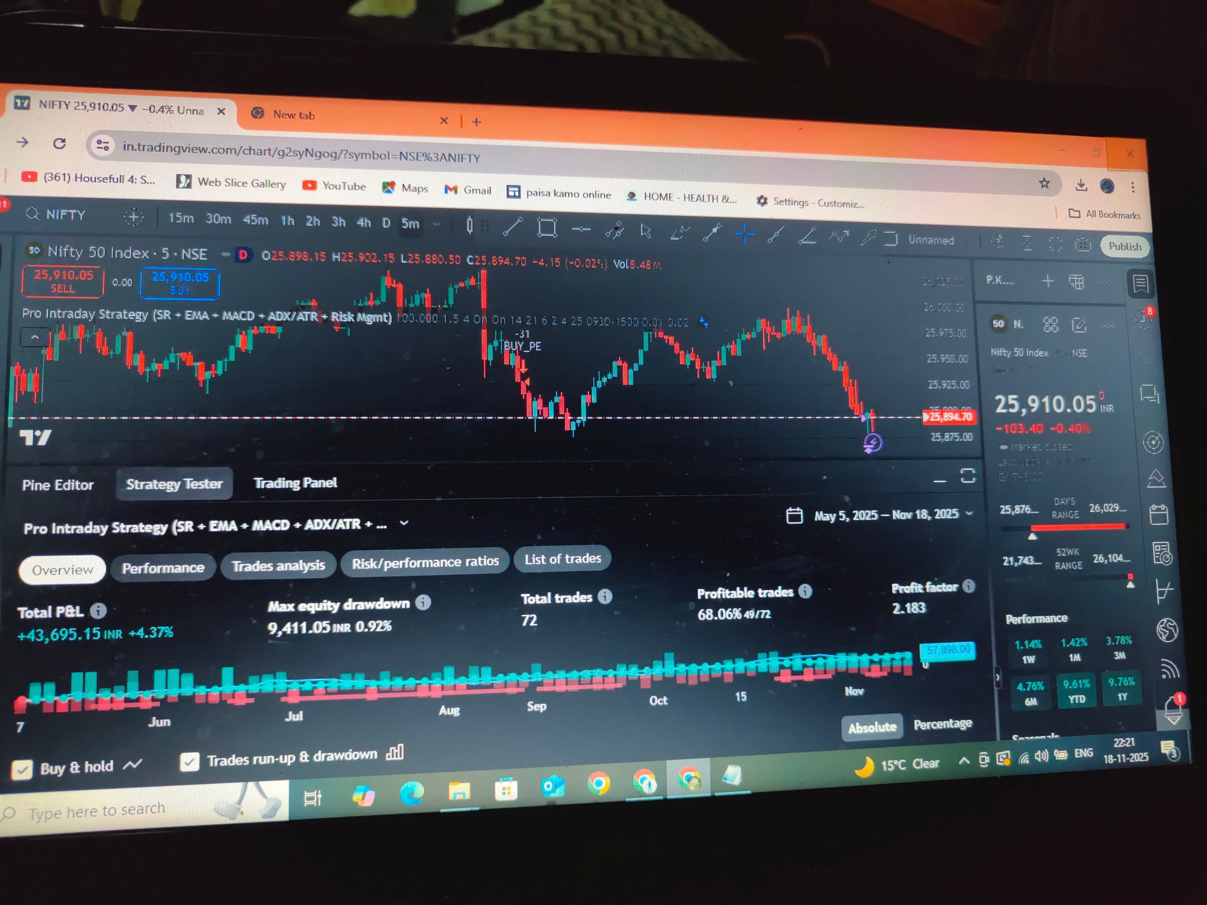 M127 GIRLS BLUE DENIM TRENDY SHORTS